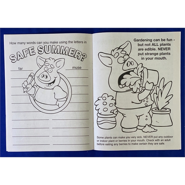 Have a Safe Summer Coloring and Activity Book - Image 3