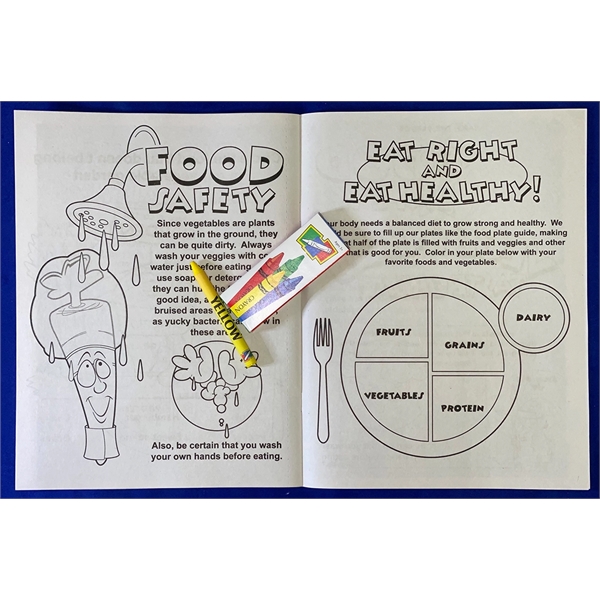 Vegetables Taste Great! Coloring Book Fun Pack - Image 4