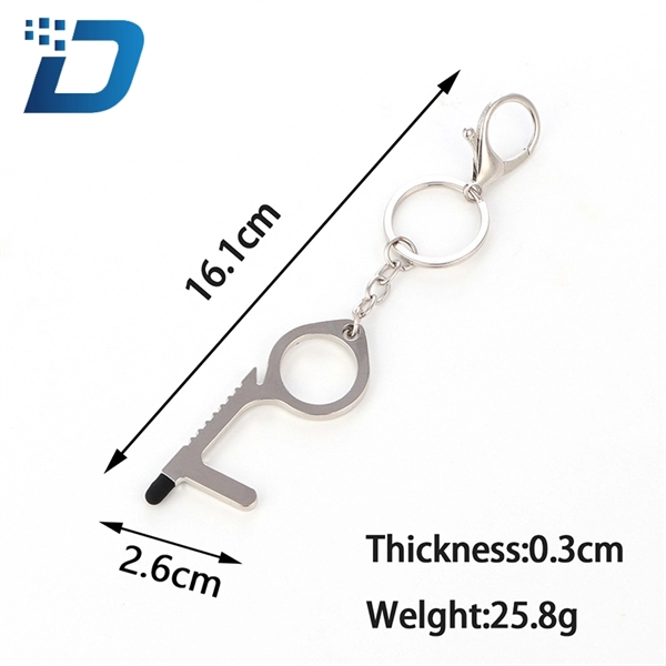 No Touch Key Chain Tool - Image 2