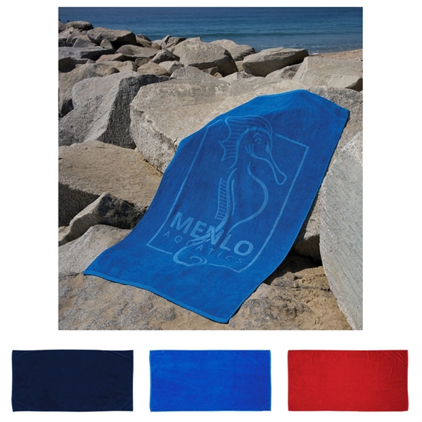 Platinum Collection Colored Beach Towel (35" x 70") - Image 1