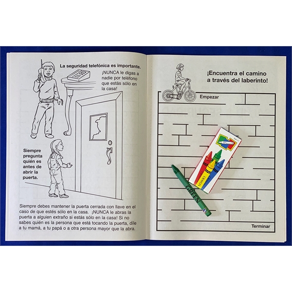 A Guide to Health and Safety Spanish Coloring Book Fun Pack - Image 3