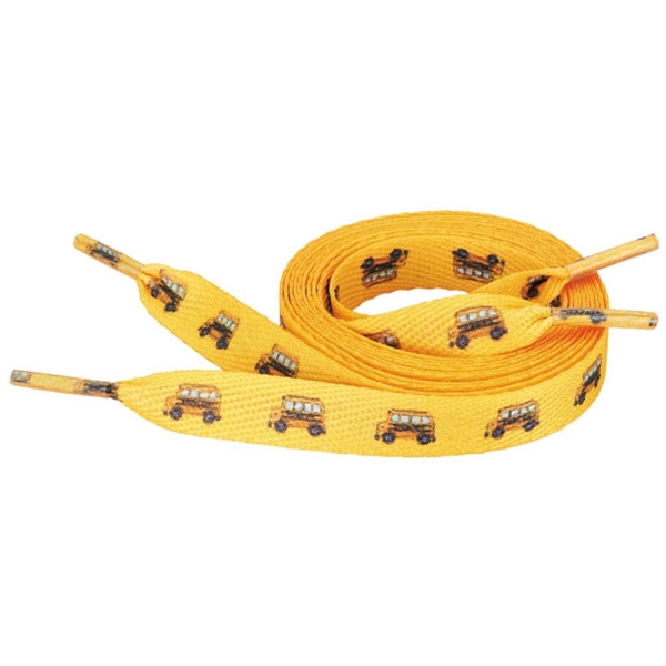 Full Color Shoelaces - 1/2"W x 27"L - Image 1