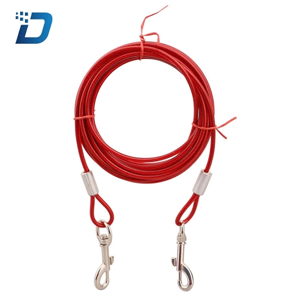 Dog Tie Out Cable Stake Convenient Using Dog Long Lead Stake - Image 2