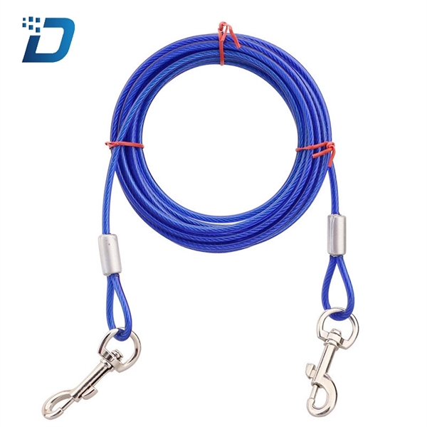 Dog Tie Out Cable Stake Convenient Using Dog Long Lead Stake - Image 3