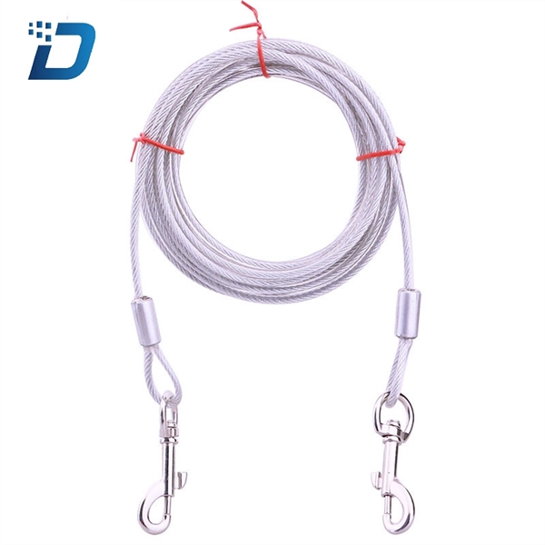 Dog Tie Out Cable Stake Convenient Using Dog Long Lead Stake - Image 4