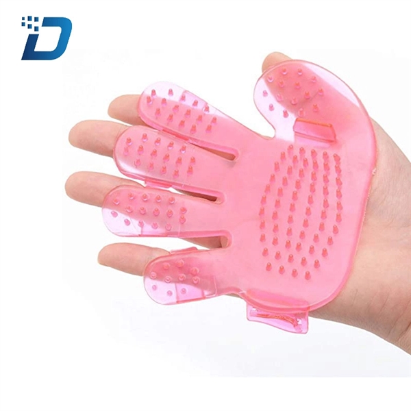 Five Finger Pet Brush Gloves For Pet Bath - Image 1