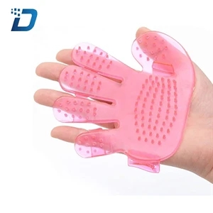 Five Finger Pet Brush Gloves For Pet Bath
