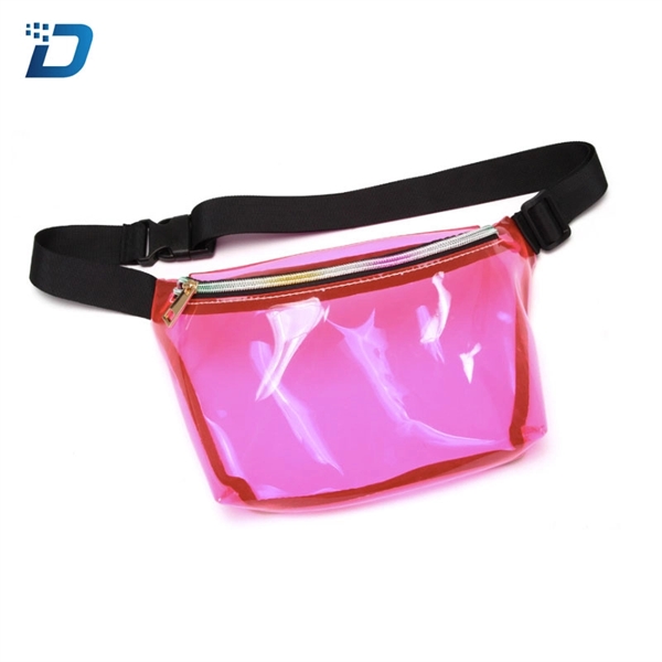 PVC Waterproof Shiny Waist Bag - Image 2