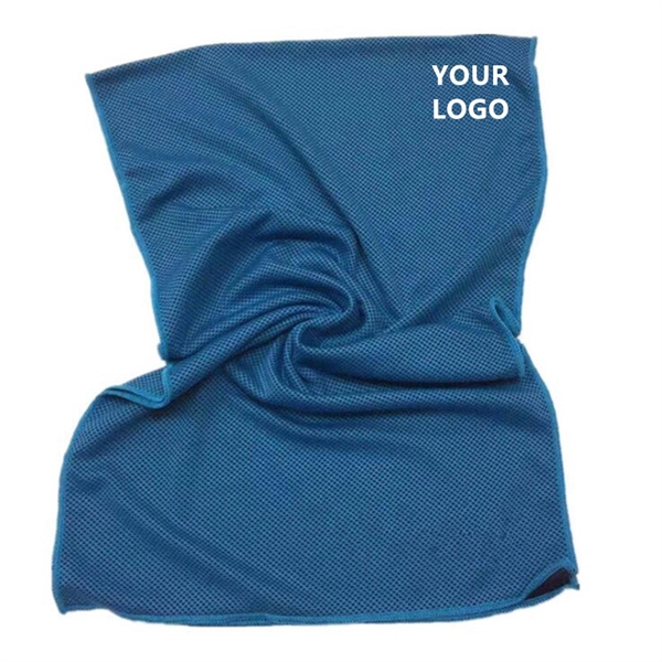 Portable Cooling Towel With Pouch - Image 4