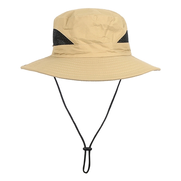 Bucket Sun Hats Mesh Wide Brim Sun UV Protection Hat  For Me - Image 3