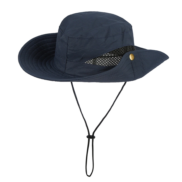 Bucket Sun Hats Mesh Wide Brim Sun UV Protection Hat  For Me - Image 8