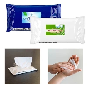 Antibacterial Sanitizer Wet Wipes 10pcs Pack