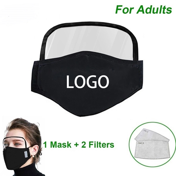 Mask With Clearly Eyeshade - Image 1