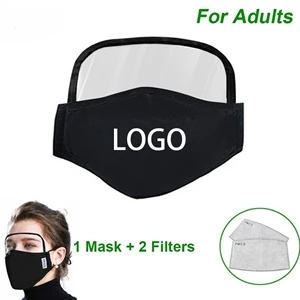 Mask With Clearly Eyeshade