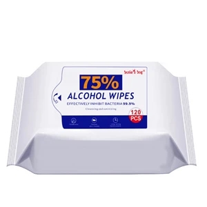 120ply 75% disinfectant/antiseptic wipes