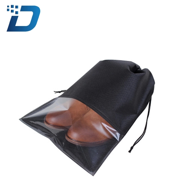 Non Woven Shoe Bag With Window - Image 2