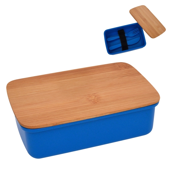 Lunch Set With Bamboo Lid - Image 6