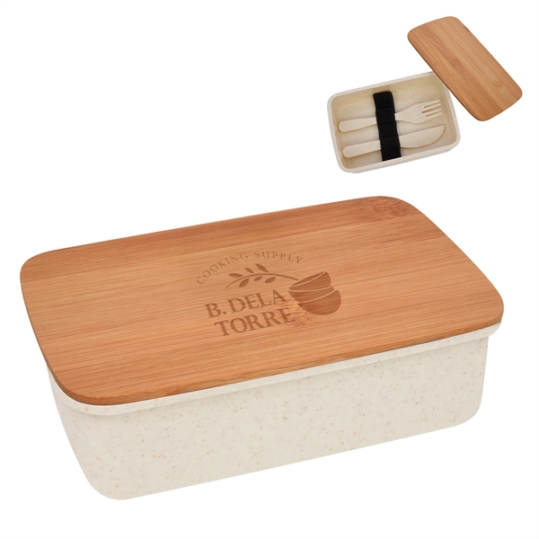 Lunch Set With Bamboo Lid - Image 9