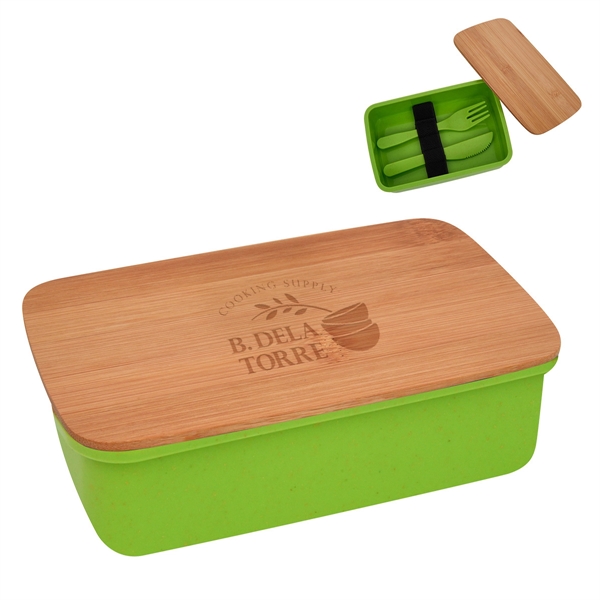 Lunch Set With Bamboo Lid - Image 10
