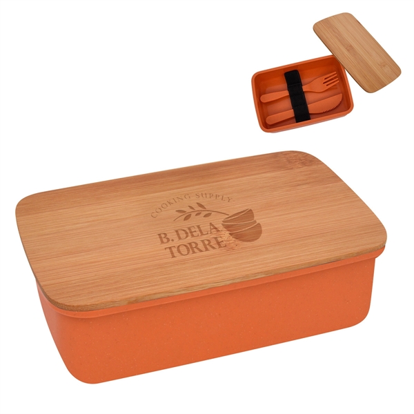 Lunch Set With Bamboo Lid - Image 11