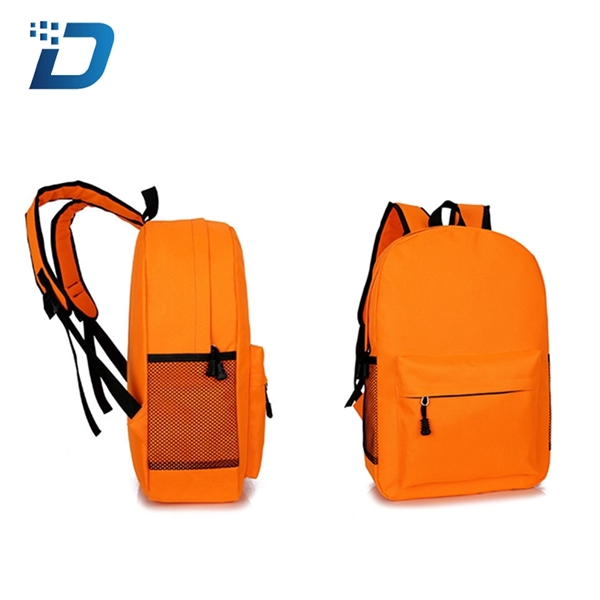 Unisex Canvas Backpack Daypack Satchel - Image 4