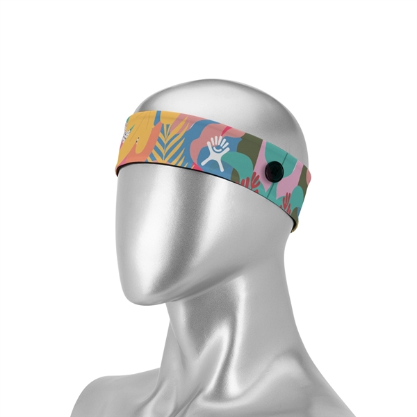 Mask Buddy Elite 2" Dye-Sub Head Band w/Buttons - Clearance! - Image 1
