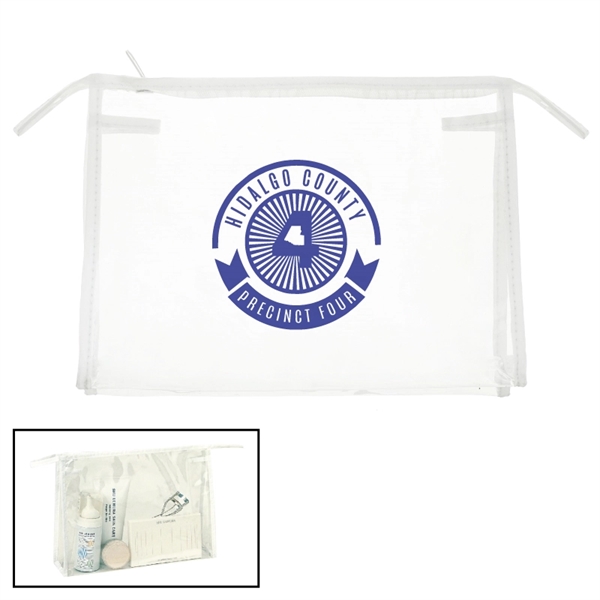 Clear Cosmetic Pouch Bag - Image 1
