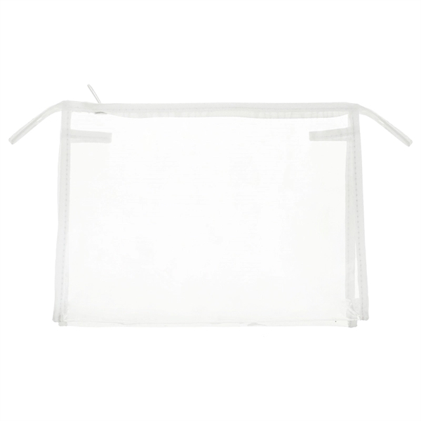 Clear Cosmetic Pouch Bag - Image 2