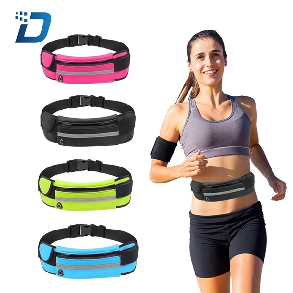 Slim Running Belt Fanny Pack Workout Belt Sports Waist Pack  - Image 1