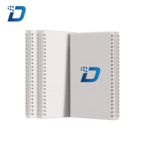 Graph Paper Notebook Grid Spiral Notebook - Image 1