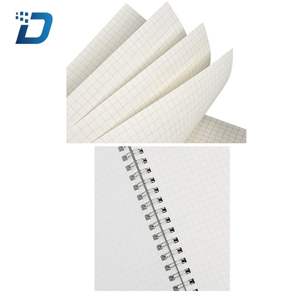 Graph Paper Notebook Grid Spiral Notebook - Image 4