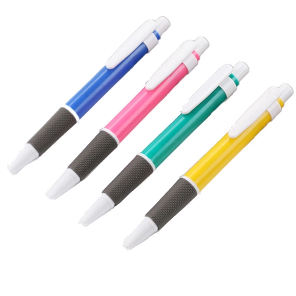 Plastic Retractable Ballpoint Pen