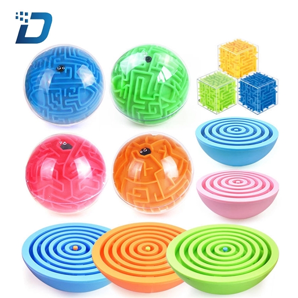 Spherical Maze Puzzle Toy - Image 1