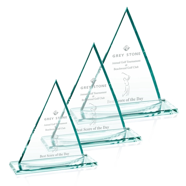 Curved Oxford Award - Jade - Image 1