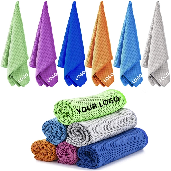 Breathable Ice Instant Cooling Towels - Image 1