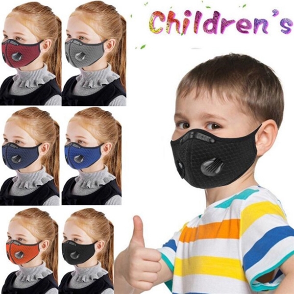 Kid Size Cycling Reusable Face Mask - Image 1