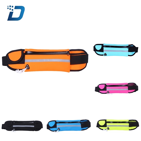 Waterproof Sports Marathon Phone Belt Waist Bag - Image 1