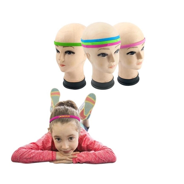 Thick Non-Slip Elastic Sport Exercise Headband - Image 2