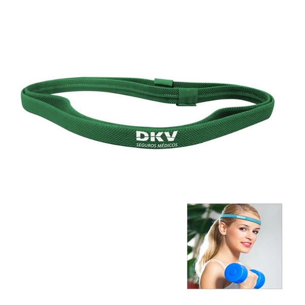 Thick Non-Slip Elastic Sport Exercise Headband - Image 3