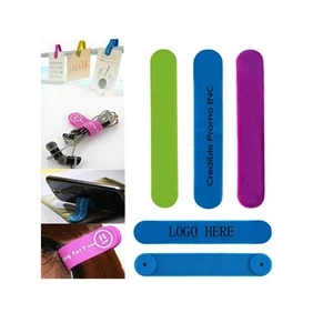 Magnetic Silicone Cable Clip Magnet Band