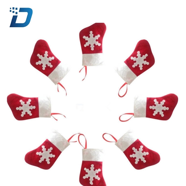 Mini Christmas Stockings Knife Spoon Fork Bag - Image 3