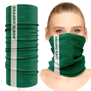 Face Mask Tube Neck Gaiter With Full Color Graphic Dye Subli