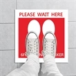PPE Floor Stay Safe Stickers - Image 5