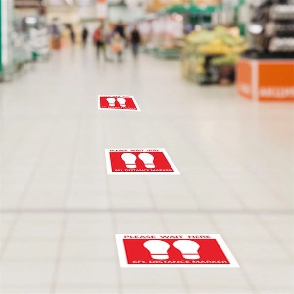 PPE Floor Decal Stay Safe Stickers - Image 3