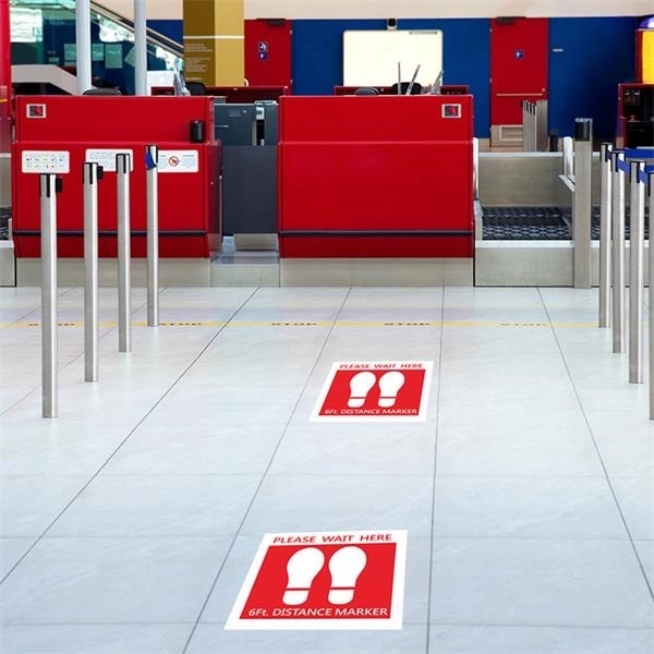 PPE Floor Decal Stay Safe Stickers - Image 4