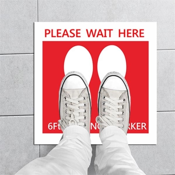 PPE Floor Decal Stay Safe Stickers - Image 5