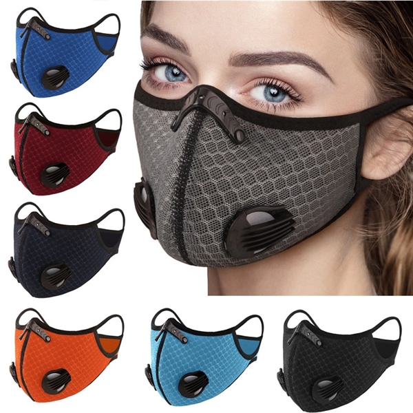 Cycling Face Mask with Filter - Image 1