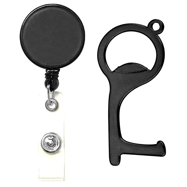 PPE Door and Bottle Opener/Closer No-Touch w/ Badge Reel - Image 5