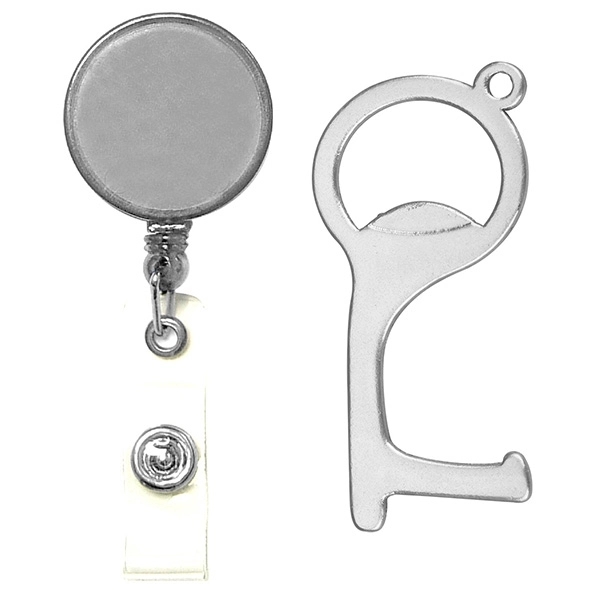 PPE Door and Bottle Opener/Closer No-Touch w/ Badge Reel - Image 7
