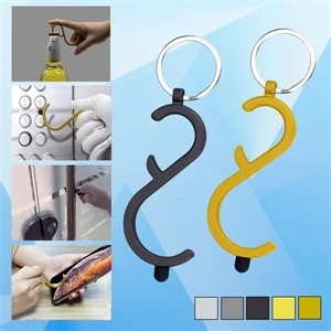 PPE Hygiene No-Touch Door/Bottle Opener with Stylus